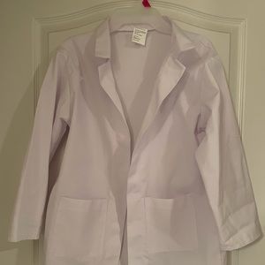 White Lab Coat. Youth Large.